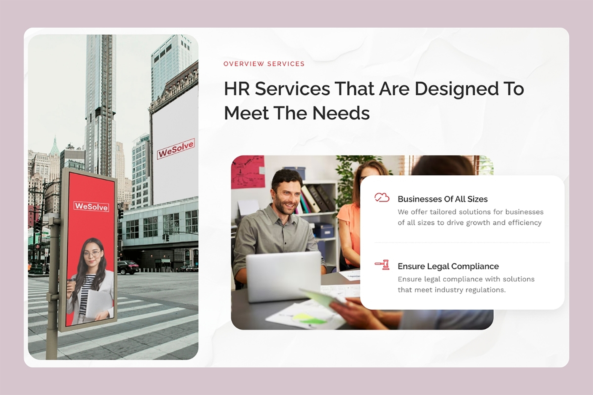 03 - WeSolve Solutions - main services page