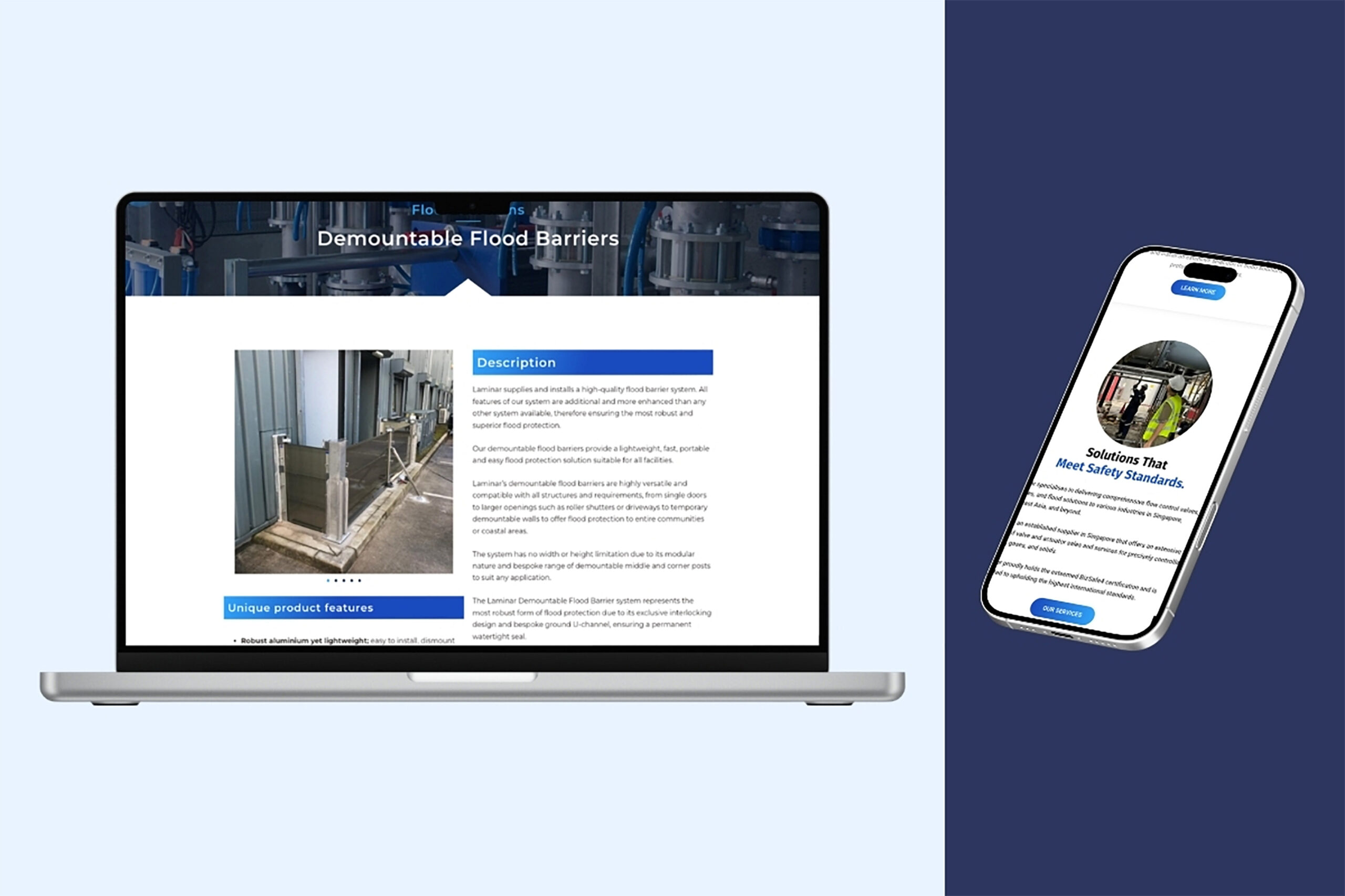 Laminar Singapore - Product page